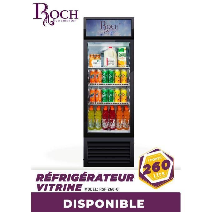 Roch REFRIGERATEUR VITRINE 260 LITRES BRUT – RSF - 260