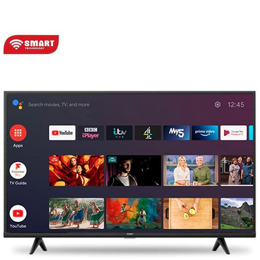 SMART TECHNOLOGY Smart TV-UHD - 55 Pouces - 4K - Android 11 - STT 5598K - Noir - Garantie 1 an