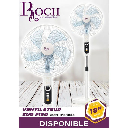 Ventilateur sur Pied ROCH RSF-1801-D