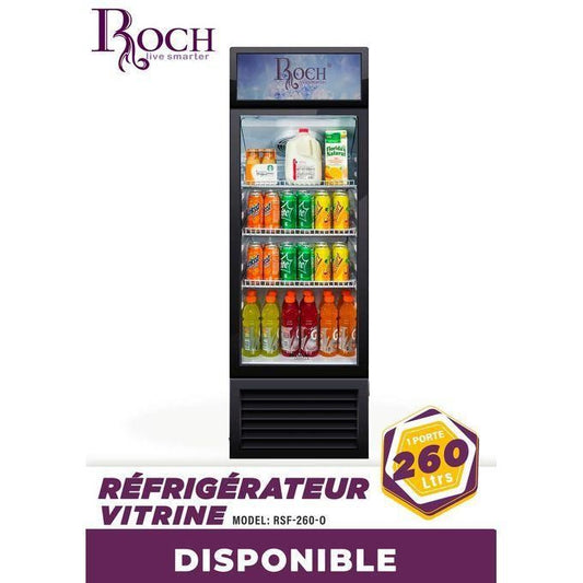 Roch REFRIGERATEUR VITRINE 260 LITRES BRUT – RSF - 260