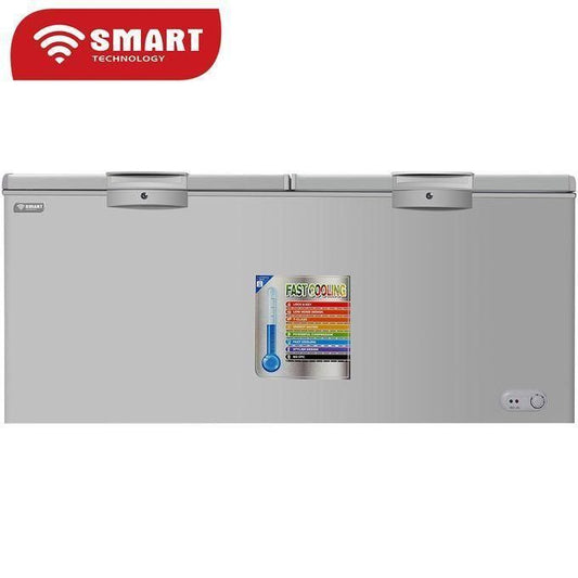 SMART TECHNOLOGY Congélateur Horizontal 600 Litres - Gris - STCC-640 - Garantie 12 Mois