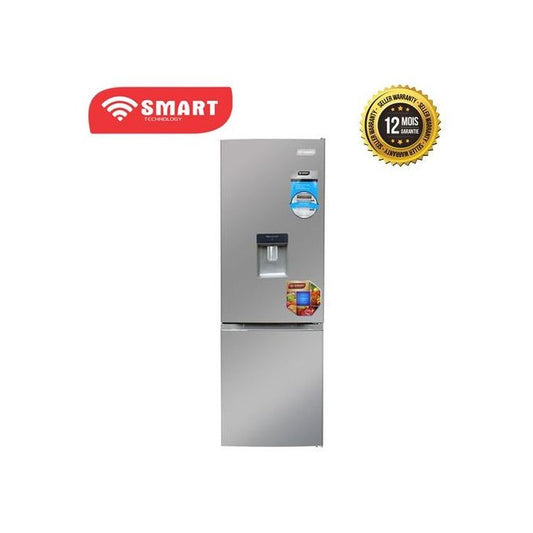 SMART TECHNOLOGY Réfrigérateur Combiné Avec Fontaine 227 Litres - STCB-459WM - Garantie 12 Mois