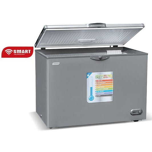 SMART TECHNOLOGY Congélateur Horizontal 320 Litres Brut- Gris - STCC-320 - Garantie 12 Mois