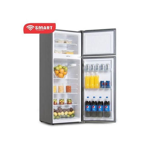 Réfrigérateur 2 Battants - Classe A+ - 225 L - STR-344H - Argent - 12 Mois De Garantie