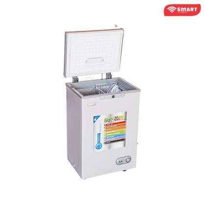 SMART TECHNOLOGY Congélateur Horizontal 72 Litres Brut - Gris - STCC-102 - Garantie 12 Mois